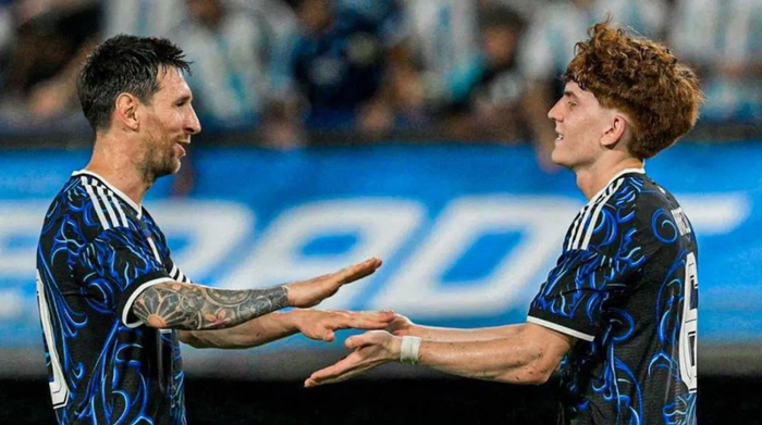 梅西首秀助阿根廷5比0赞比亚 巴尔科盛赞其历史